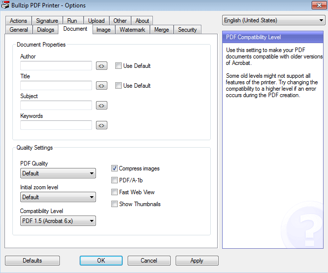 BullZip PDF Printer Crack 12.2.1.2142 + 100% Working Serial Key Free Download