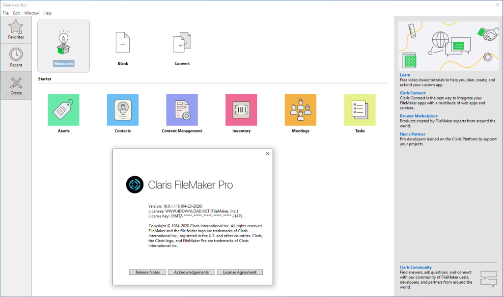 Claris FileMaker Crack 19.5.2.201 + Activation Key Full Version Download