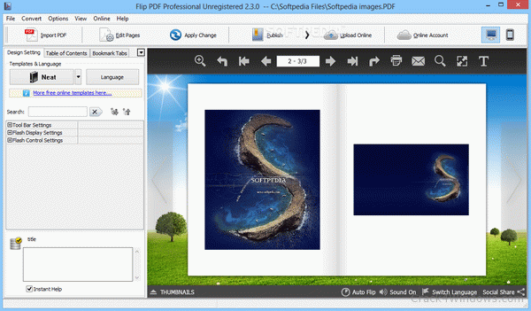 Flip PDF Pro Crack 2.5 + 100% Working Registration Code Full Download