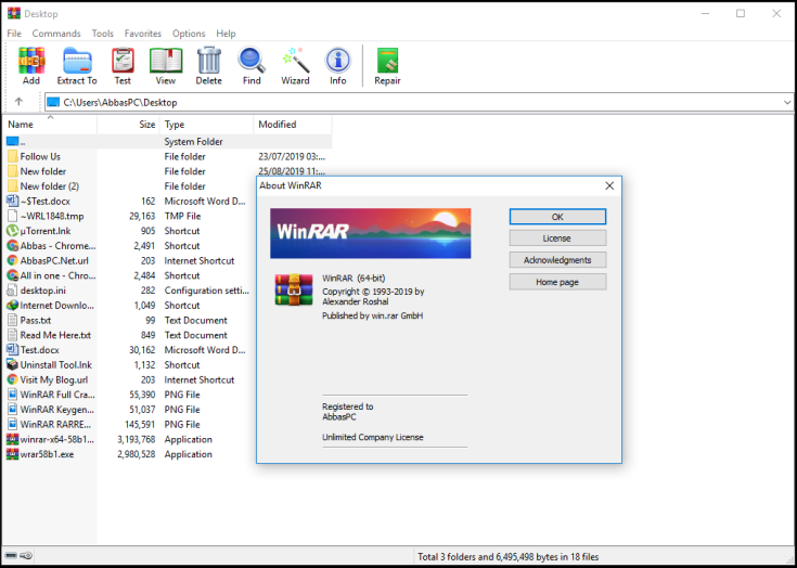 WinRAR Crack 6.11 + 100% Working License Key Full Version