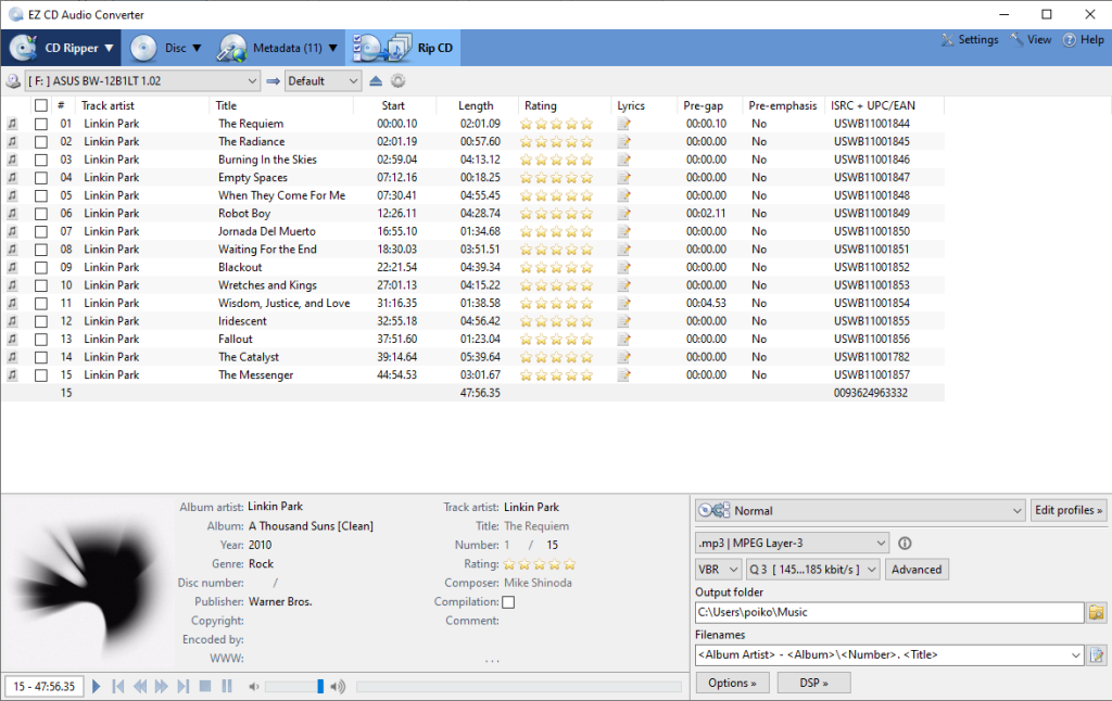 EZ CD Audio Converter Crack 